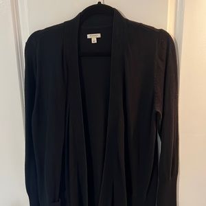 Sonoma Women’s long sleeve black cardigan size L